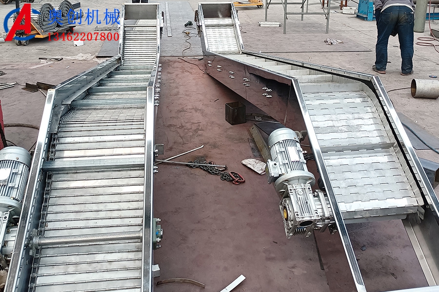 生活垃圾板鏈輸送機概述 生活垃圾板鏈輸送機概述