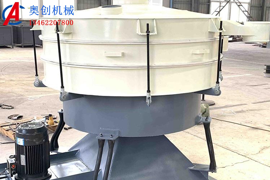 硅微粉專(zhuān)用圓形搖擺篩結(jié)構(gòu)原理